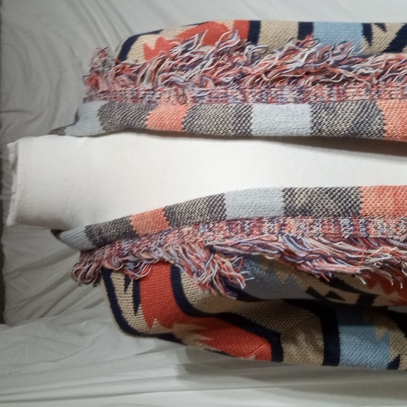 Marvelous Margeaux & Ellie fringed sweater, sz XL - Picture 2 of 13